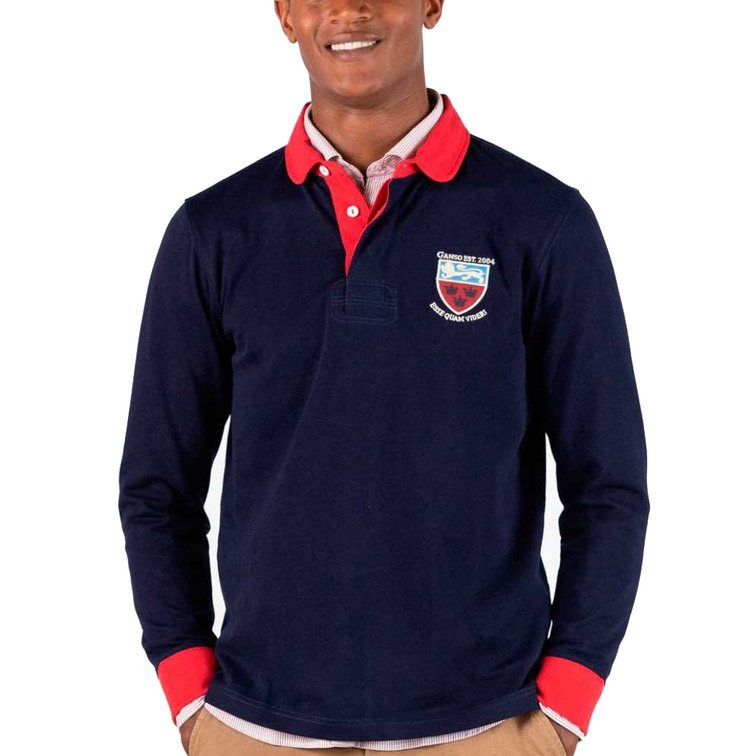 pôle homme  ganso pôle rugby shirt navy