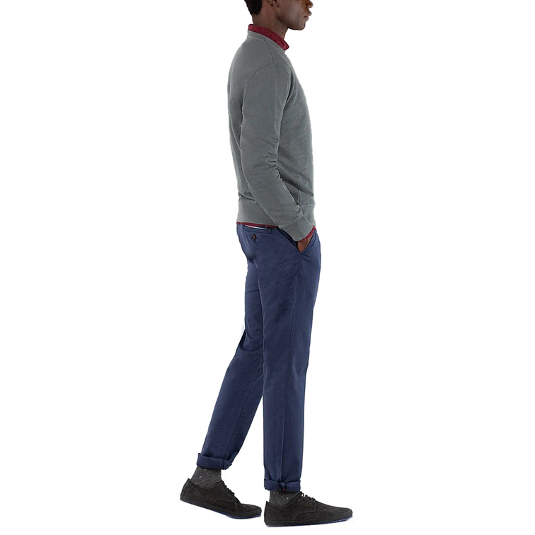 sweat-shirt homme  ganso sweat-shirt cuello caja gris plom