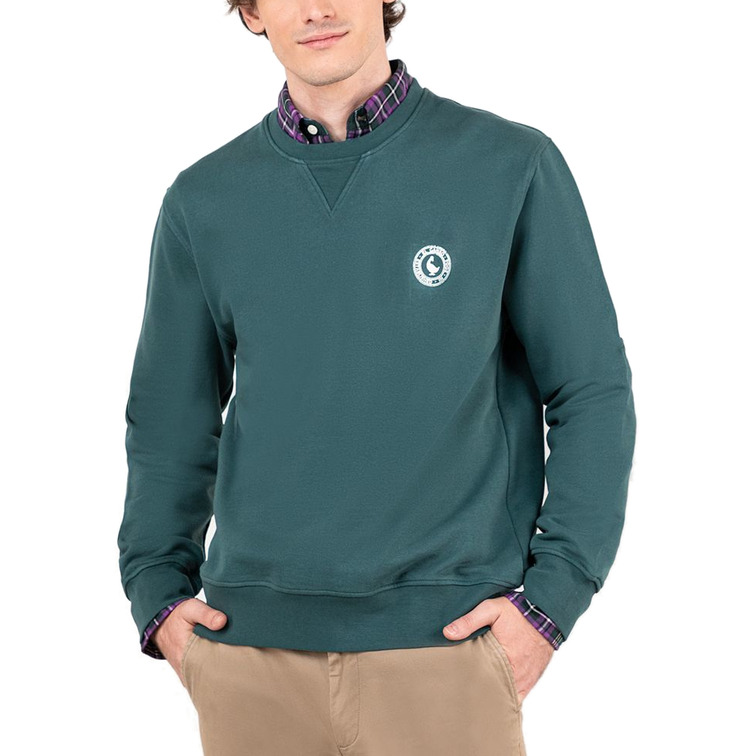 sweat-shirt homme  ganso sweat-shirt cuello caja verde