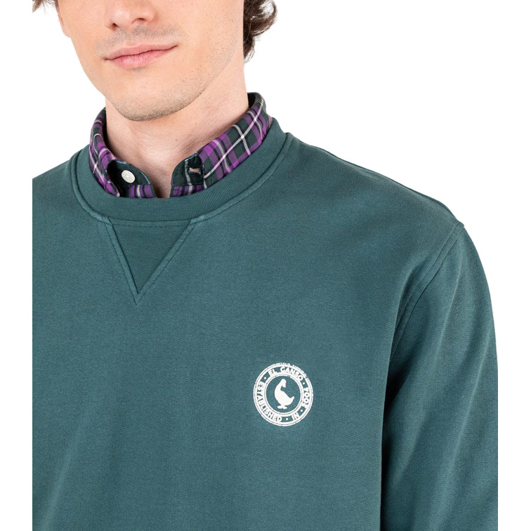 sweat-shirt homme  ganso sweat-shirt cuello caja verde