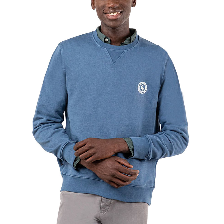 sweat-shirt homme  ganso sweat-shirt cuello caja azul