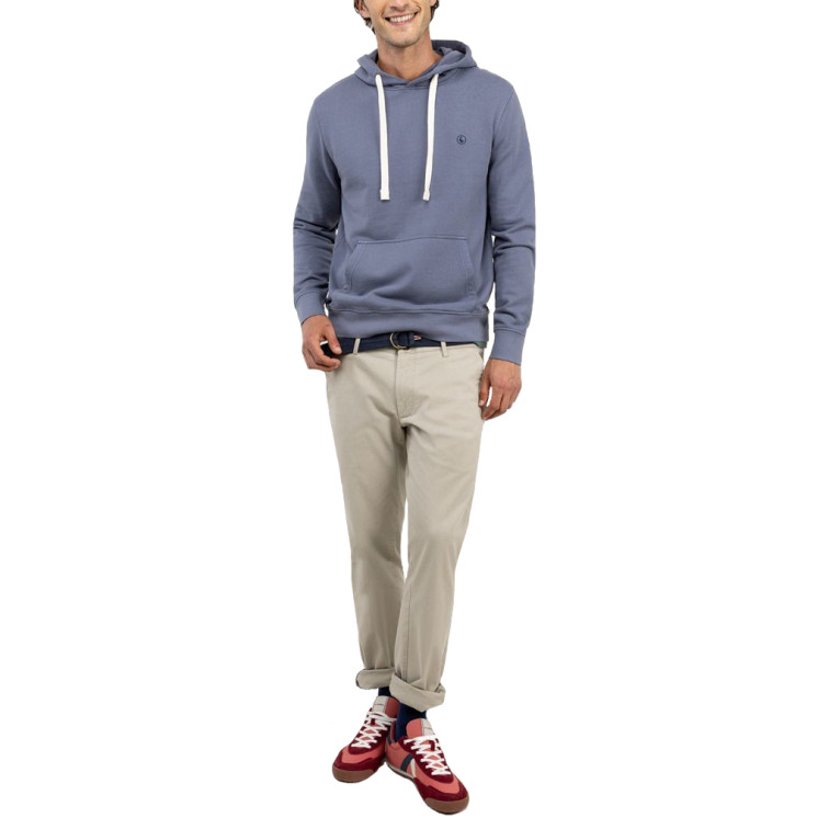 sweat-shirt homme  el ganso sweat-shirt capucha petróleo