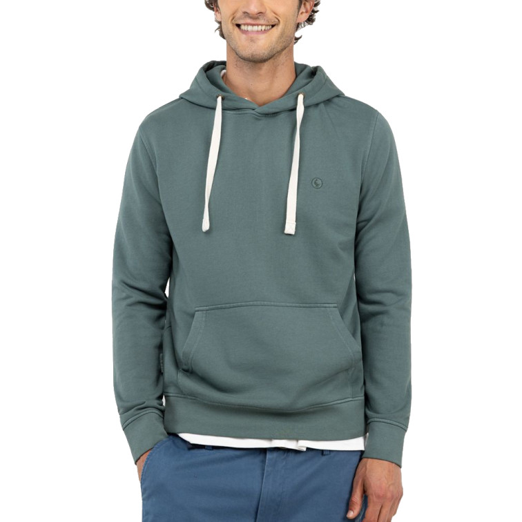 sweat-shirt homme  el ganso sweat-shirt capucha verde
