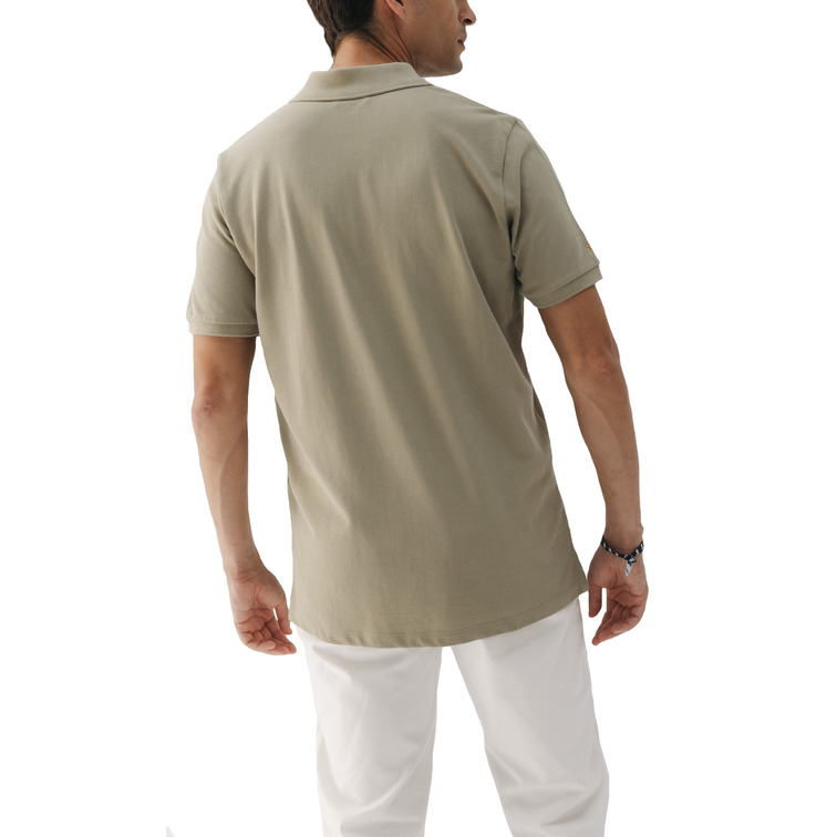 homme pôle lavado bordado a contrast verde