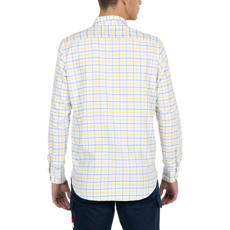 chemise homme  pulpo chemise cuadros bicolor oxford