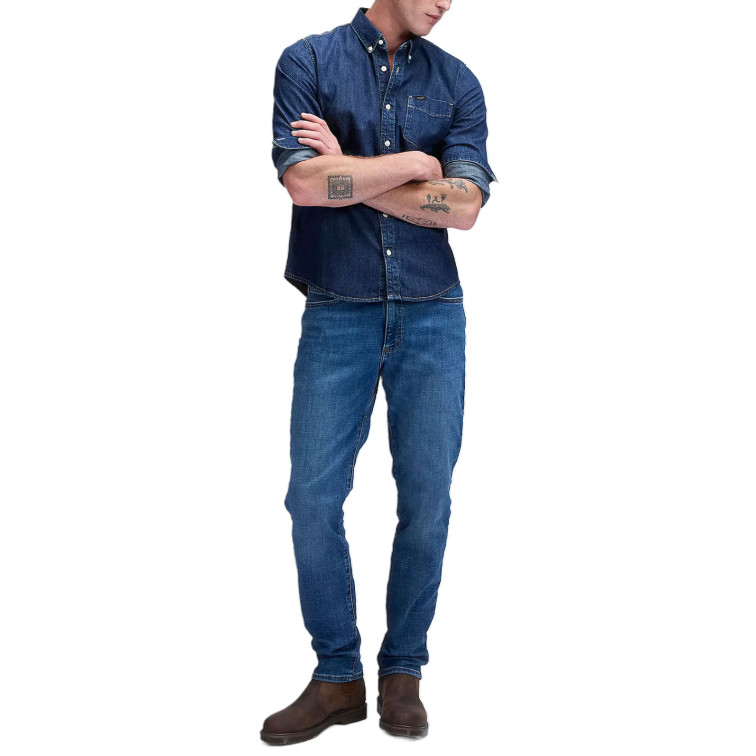 jeans homme  lee slim fit mvp astro blue