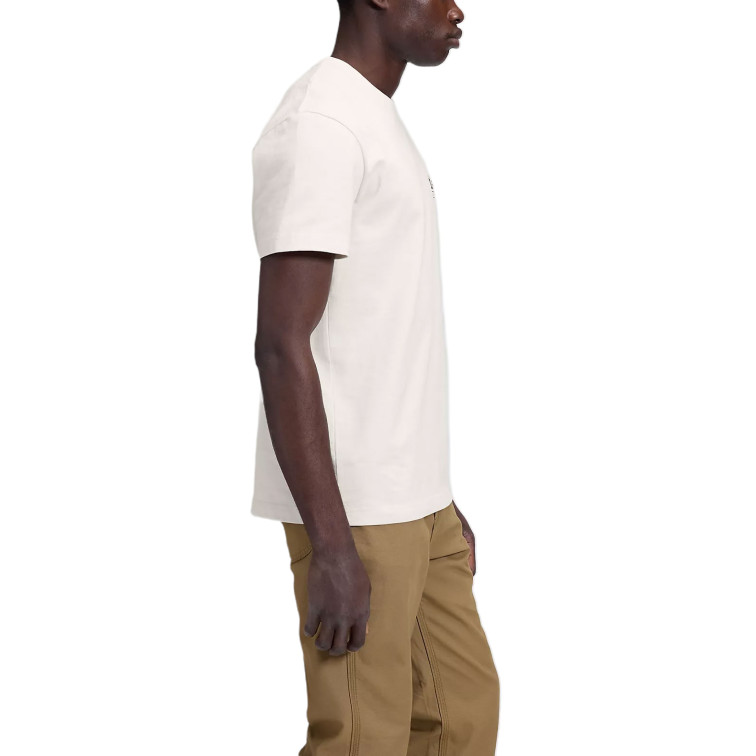 t-shirt homme  lee workwear crew tee ecru