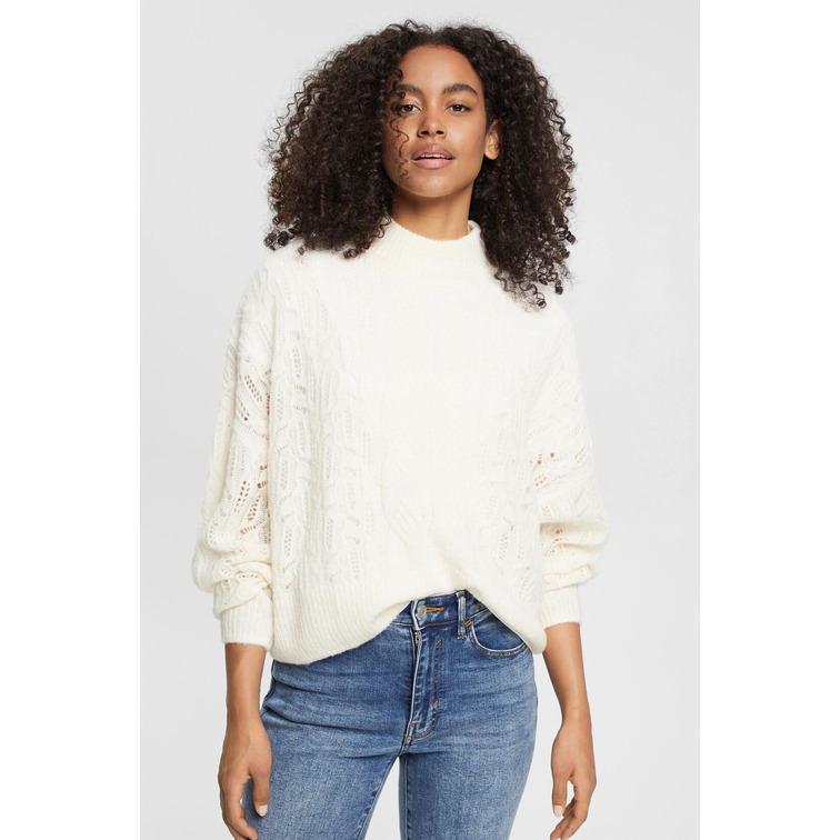 maillot femme  ESPRIT mock cable sw