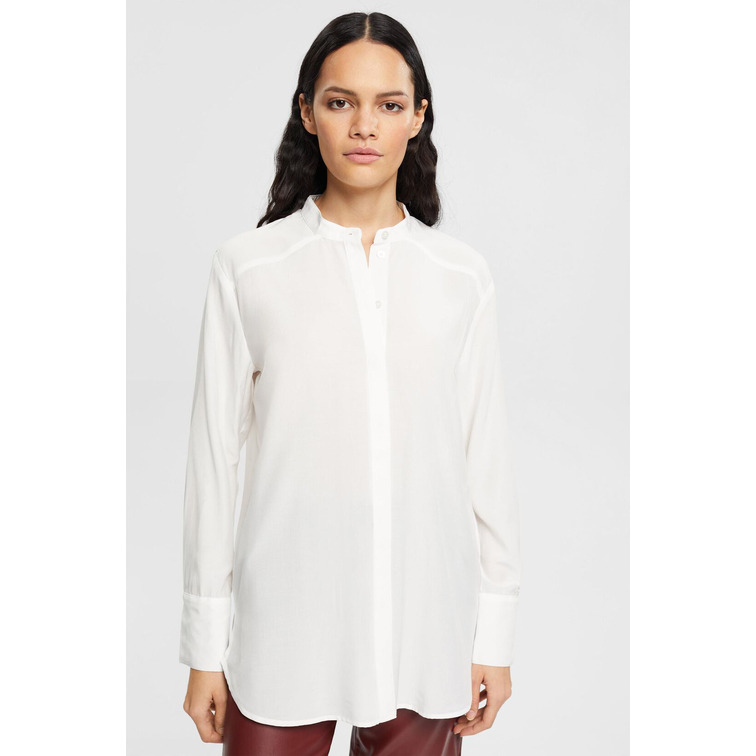 chemise femme  ESPRIT cve f l tie blo