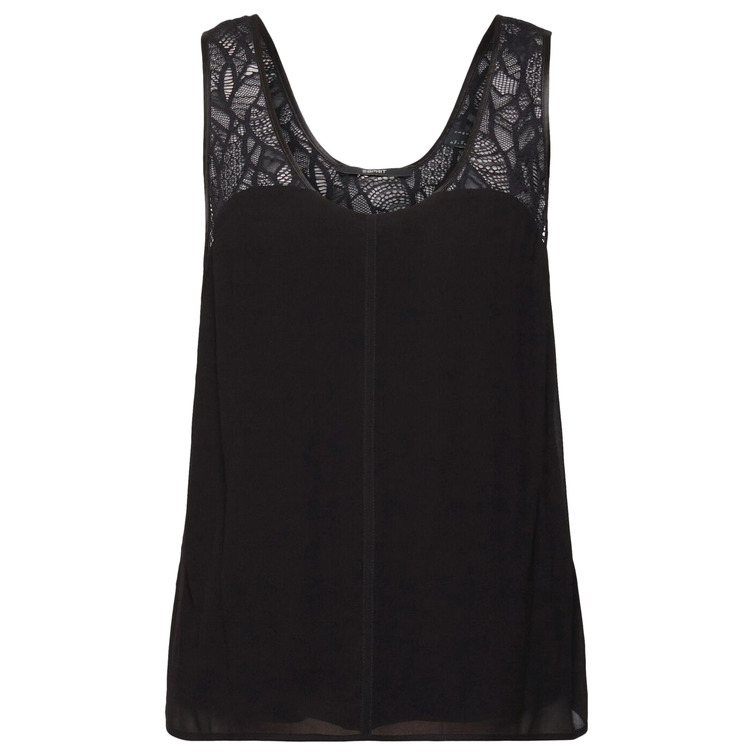t-shirt femme  ESPRIT k_lace top
