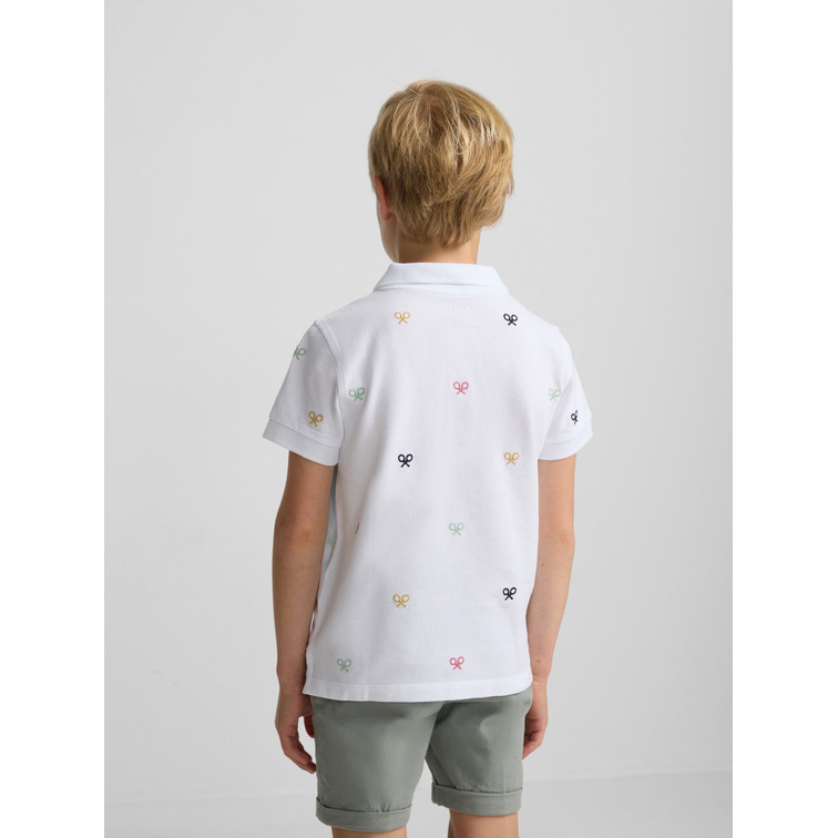pôle garçon  silbon pôle kids multiraqueta blanca
