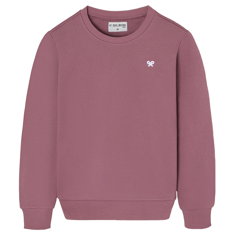 sweat-shirt garçon  silbon sweat-shirt kids petits burdeos