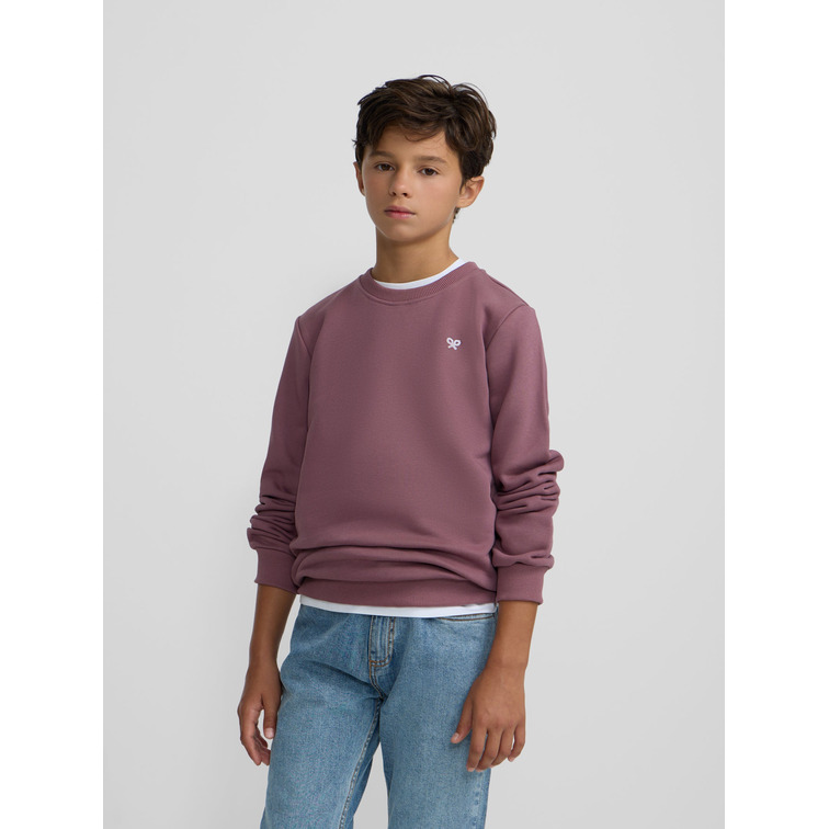 sweat-shirt garçon  silbon sweat-shirt kids petits burdeos