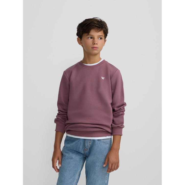 sweat-shirt garçon  silbon sweat-shirt kids petits burdeos