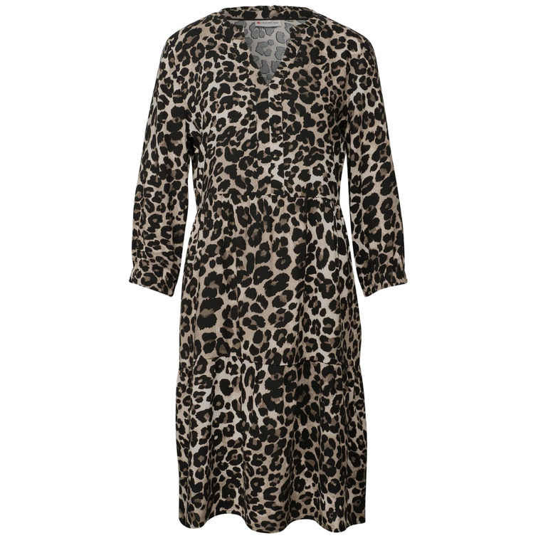 robe femme  street ltd qr tunic dress_aop