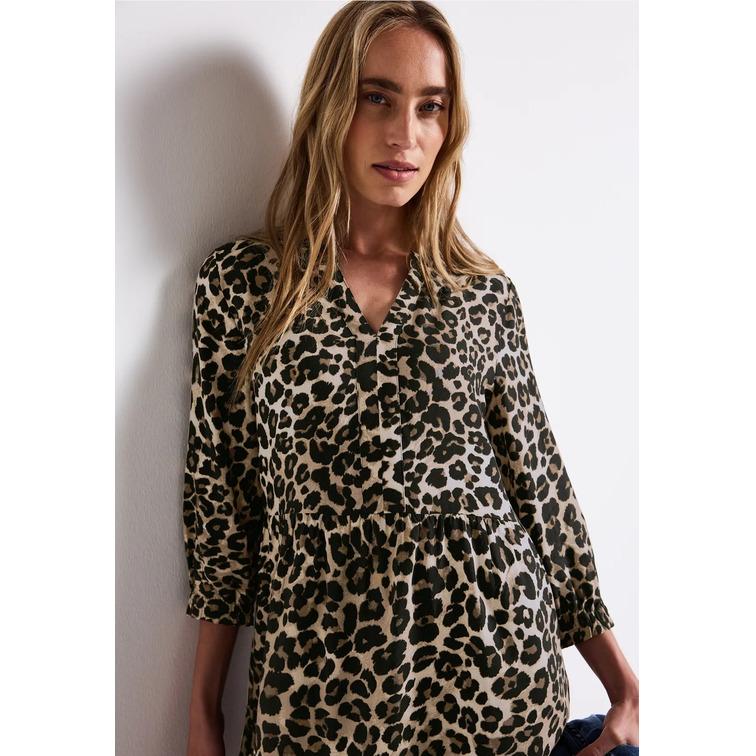 robe femme  street ltd qr tunic dress_aop