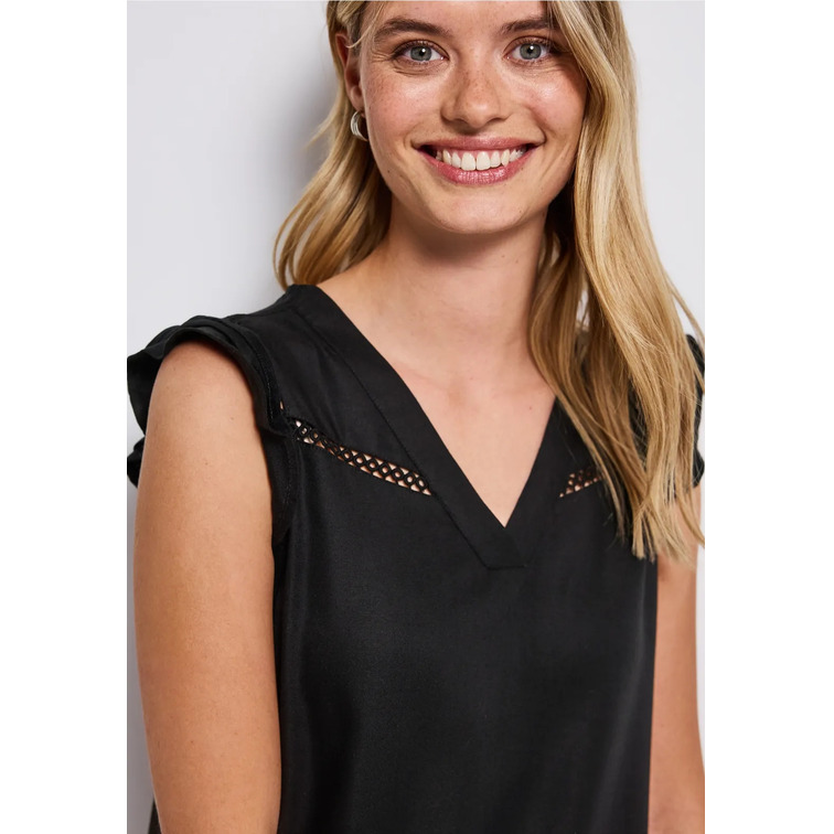 robe femme  street ltd qr viscose tunic dress_sol
