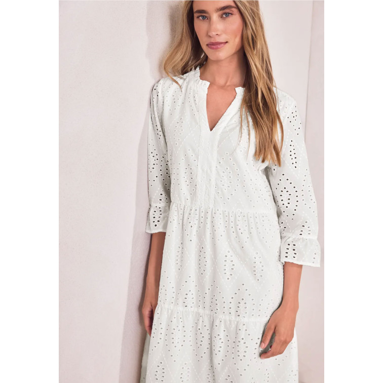 femme sol_shiffley tunic dress solid 10108