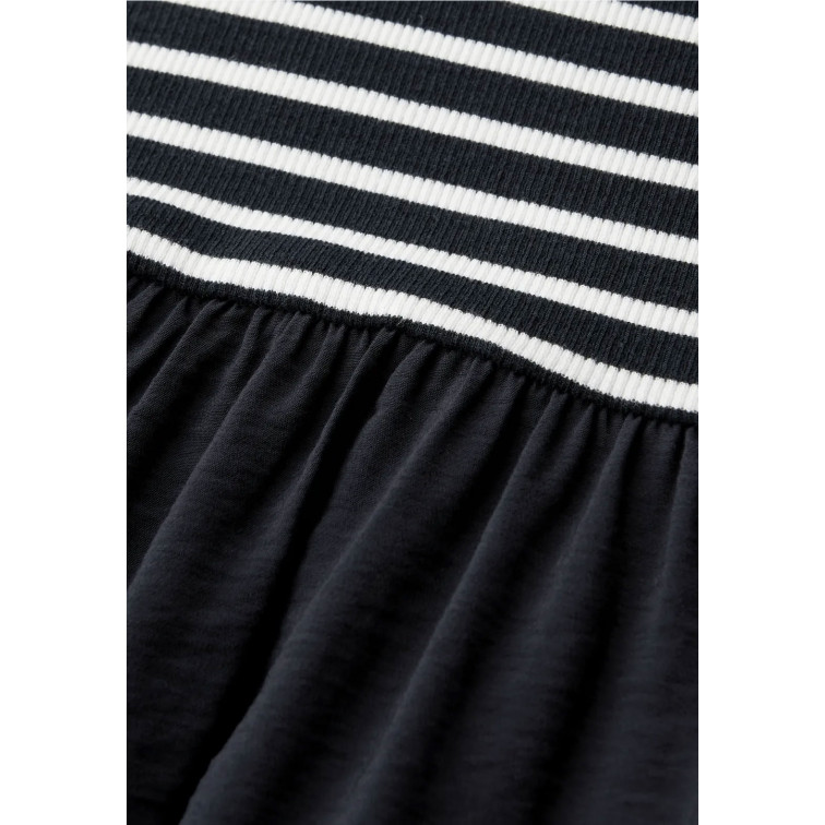femme mat mix dress_striped 27502