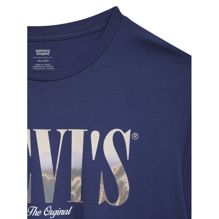 t-shirt homme  levis ss relaxed fit tee ssnl serif