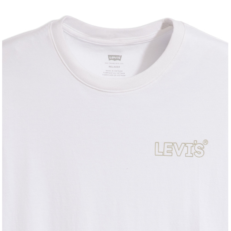 t-shirt homme  levis ss relaxed fit tee chrome head