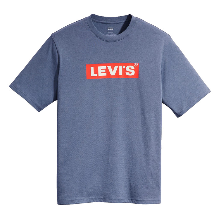 t-shirt homme  levis ss relaxed fit tee core boxtab