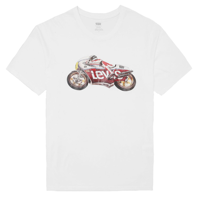 t-shirt homme  levis ss relaxed fit tee bw motorcyc