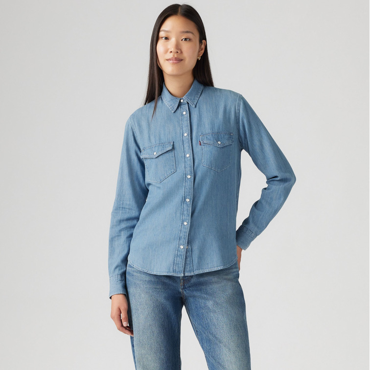 chemise femme  levi's iconic western play break