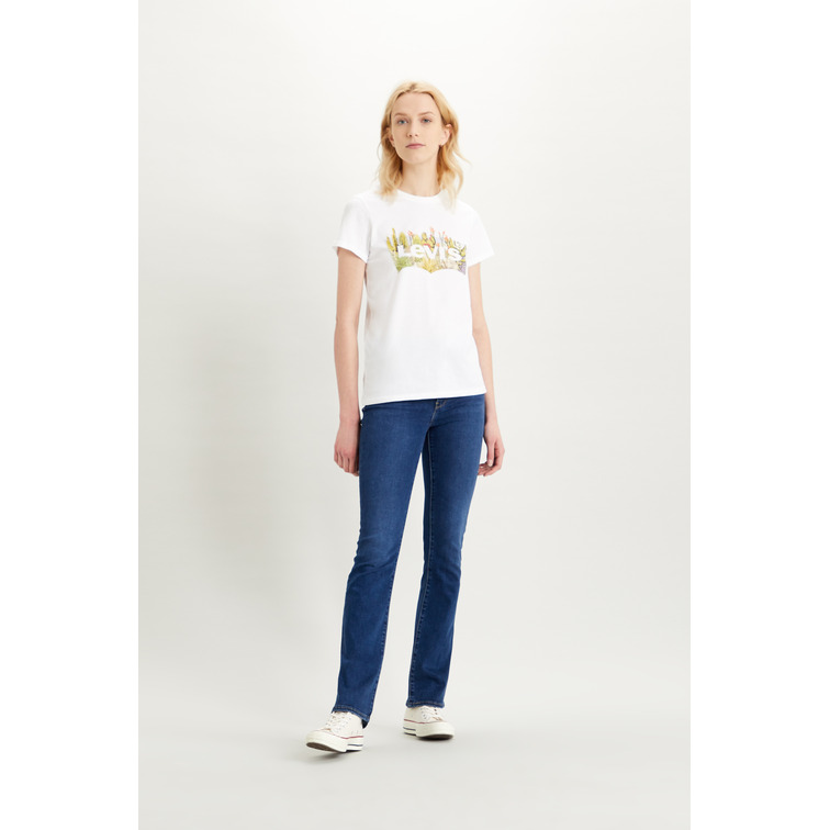 t-shirt femme  levis the perfect tee batwing desert