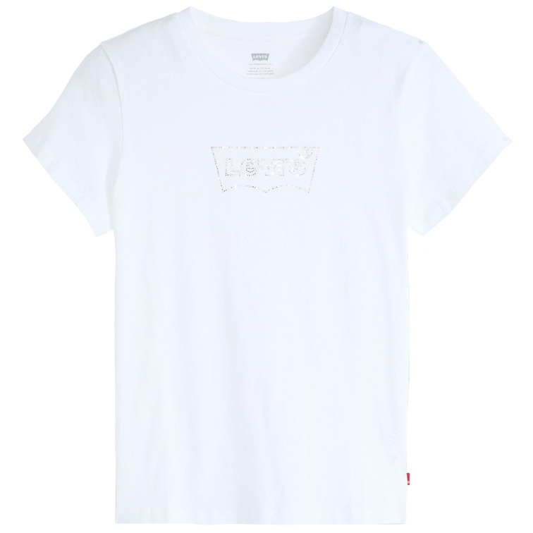 t-shirt femme  levi's the perfect tee batwing irides