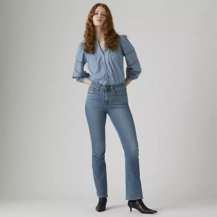 jeans femme  levi's 725 high rise