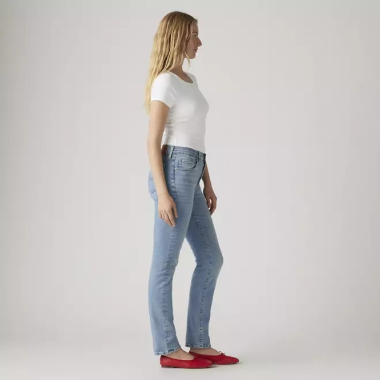 jeans femme  levi's 724 high rise straight