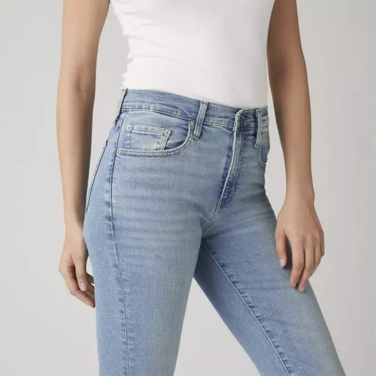 jeans femme  levi's 724 high rise straight