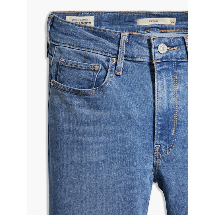 jeans femme  levis 712 slim rio love
