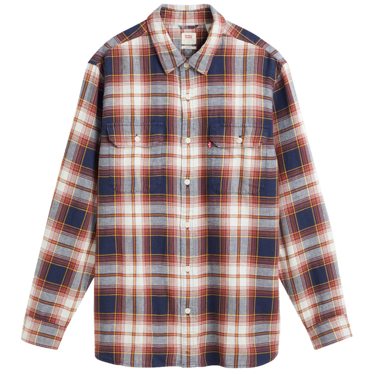 chemise homme  levis jackson worker shoveler peacoa