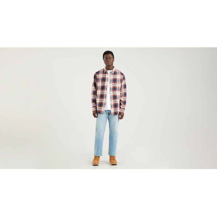 chemise homme  levis jackson worker shoveler peacoa