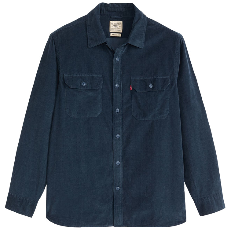 chemise homme  levi's jackson worker zodiac blue cor