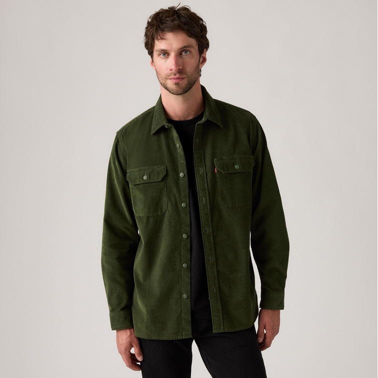 chemise homme  levi's jackson worker duffel bag cord