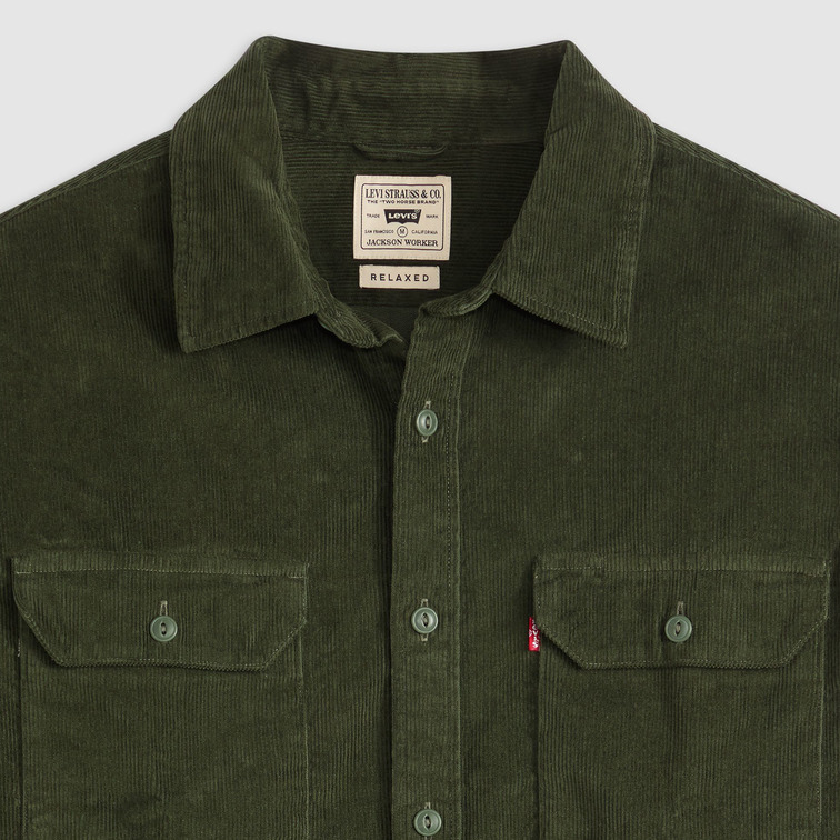 chemise homme  levi's jackson worker duffel bag cord