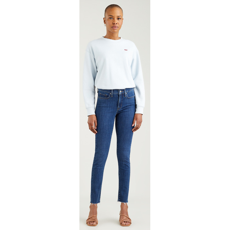 jeans femme  levis 311 shaping skinny lapis storm