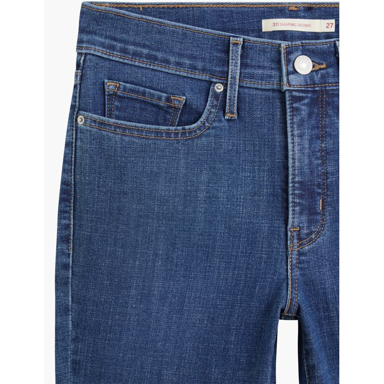jeans femme  levis 311 shaping skinny lapis storm