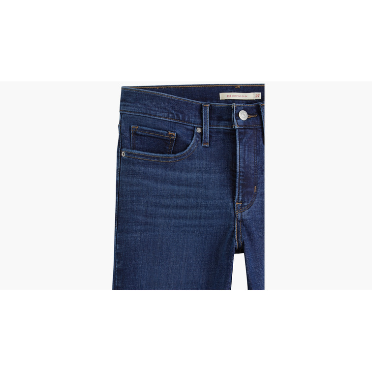 jeans femme  levis 312 shaping slim lapis smile