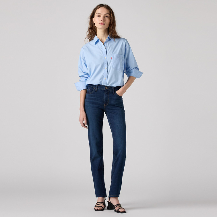 jeans femme  levi's 312 shaping slim cobalt haze