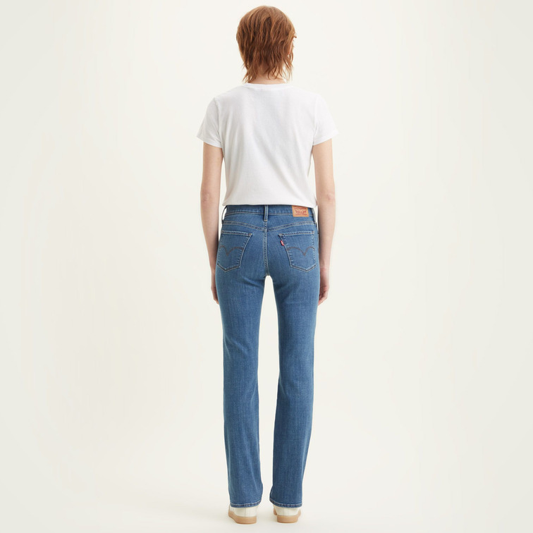 jeans femme  levi's 314 shaping straight lapis bar