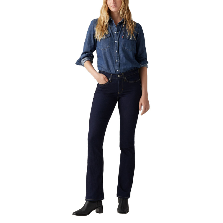 jeans femme  levi's 315 shaping boot darkest sky
