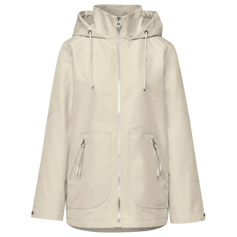 manteau femme  street mid length parka w. hoody