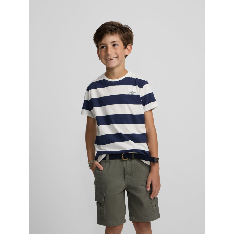 t-shirt garçon  silbon t-shirt kids raya vintage
