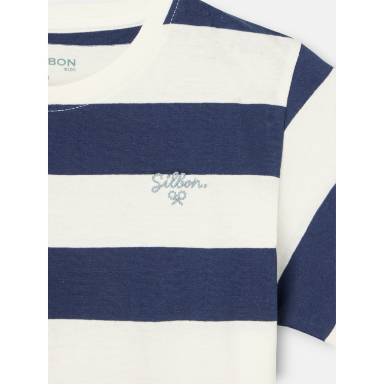 t-shirt garçon  silbon t-shirt kids raya vintage
