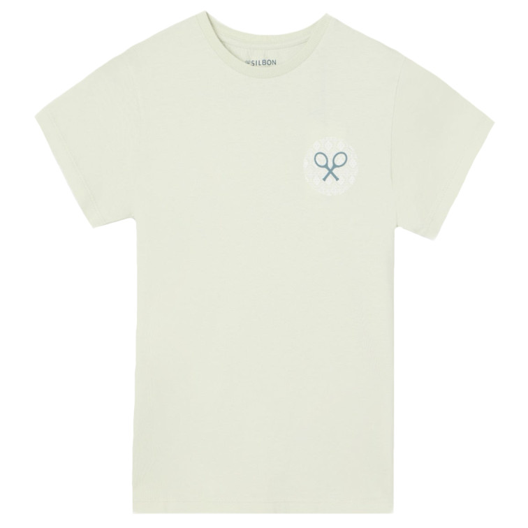 t-shirt garçon  silbon t-shirt kids raqueta etnica