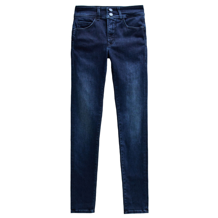 jeans femme  salsa jeans secret skinny dark colour
